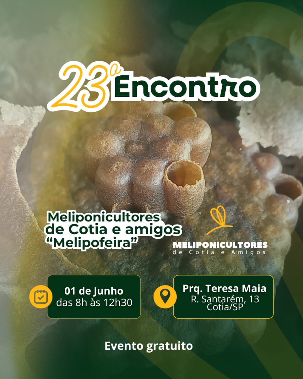 23o. Encontro dos Meliponicultores de Cotia e Amigos 